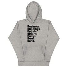 Load image into Gallery viewer, Business Over Bullsh*t (Unisex Hoodie)