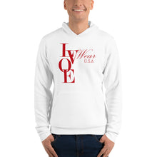 Load image into Gallery viewer, LV Wear Red Label LOVE Unisex hoodie