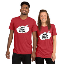 Load image into Gallery viewer, Thought Bubble "Not Today Satan" Unisex Short sleeve t-shirt