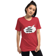 Load image into Gallery viewer, Thought Bubble "Not Today Satan" Unisex Short sleeve t-shirt