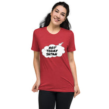 Load image into Gallery viewer, Thought Bubble "Not Today Satan" Unisex Short sleeve t-shirt