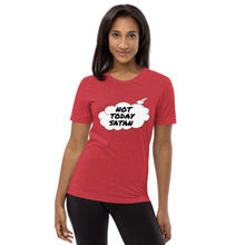 Load image into Gallery viewer, Thought Bubble "Not Today Satan" Unisex Short sleeve t-shirt