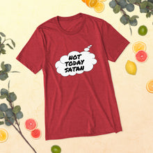 Load image into Gallery viewer, Thought Bubble "Not Today Satan" Unisex Short sleeve t-shirt