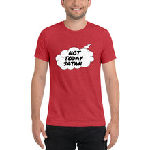 Load image into Gallery viewer, Thought Bubble "Not Today Satan" Unisex Short sleeve t-shirt