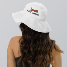 Load image into Gallery viewer, CINCINNATI BENGALS TIGER Wide brim bucket hat