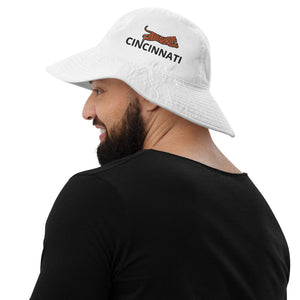 CINCINNATI BENGALS TIGER Wide brim bucket hat
