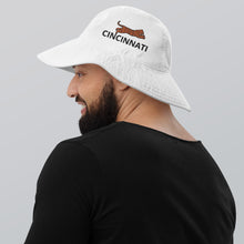 Load image into Gallery viewer, CINCINNATI BENGALS TIGER Wide brim bucket hat