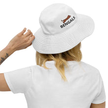 Load image into Gallery viewer, CINCINNATI BENGALS TIGER Wide brim bucket hat