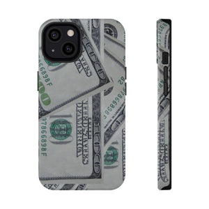 "Money" Impact-Resistant Cases iPhone 13 through 15 Pro Max - see product description)