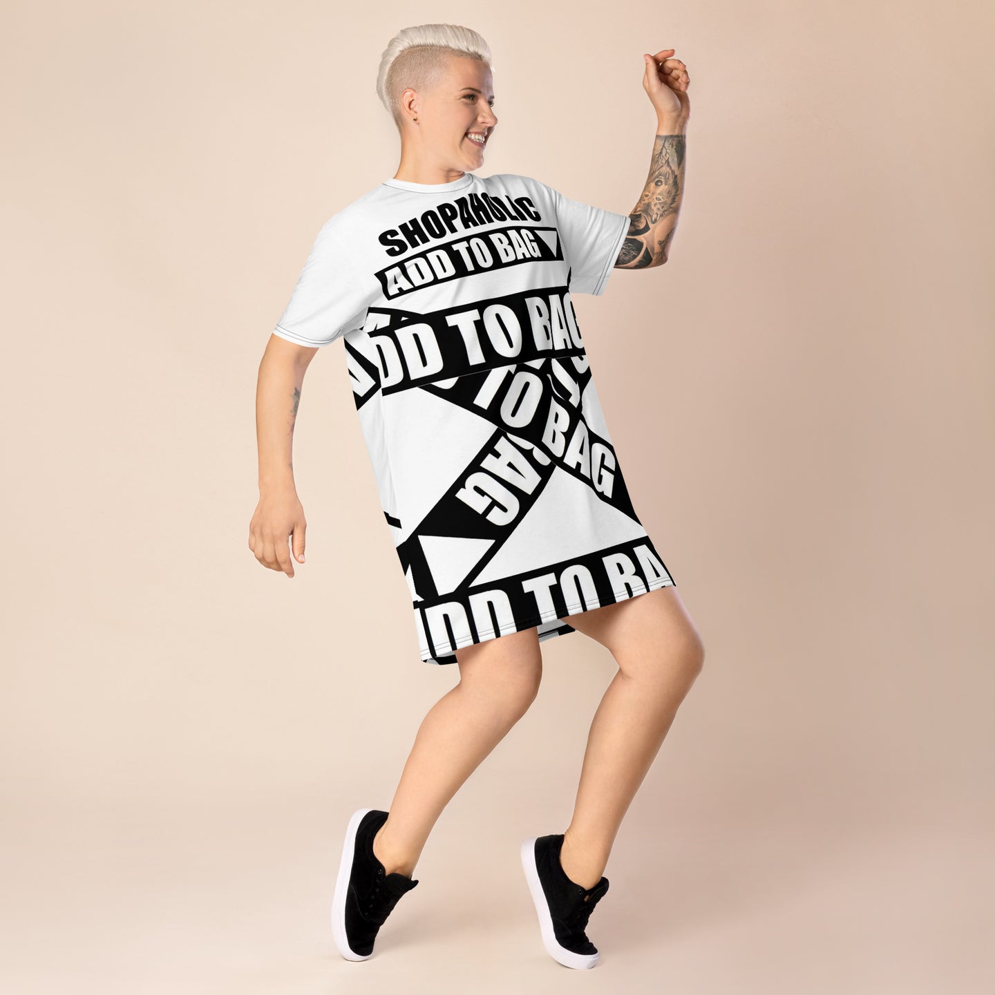 Shopaholic Add to Bag™ (Bandage) T-shirt Dress