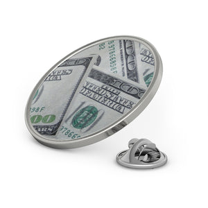 " 'Benjamins' Button" Metal Money Pin