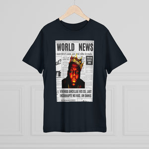 News BIGGIE SMALLS (transparent) Unisex Deluxe T-shirt