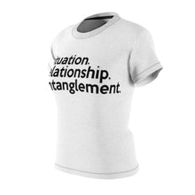 Load image into Gallery viewer, Red Table Talk / Jada Pinkett Smith inspired Entanglement (black stitch) Tshirt