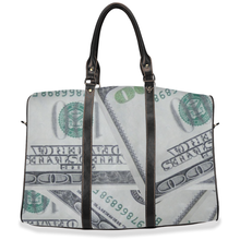 Load image into Gallery viewer, &quot; Money bag&quot; travel / hand/ carry on bag (w/removable shoulder strap)
