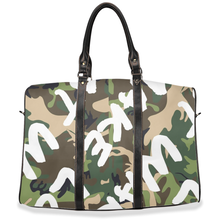 Load image into Gallery viewer, &quot; Make Love Not War &quot; travel / hand / carry on bag (w/removable shoulder strap)