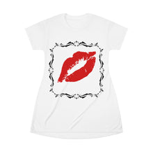 Load image into Gallery viewer, Kiss the Mirror T-shirt Dress