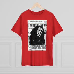 World News BOB MARLEY Unisex Deluxe T-shirt (full face/middle)