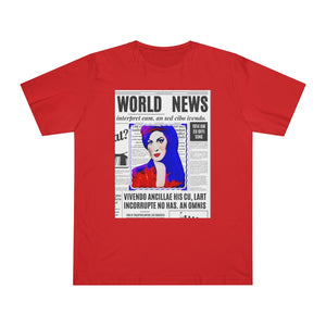 World News AMY WHINEHOUSE Unisex Deluxe T-shirt