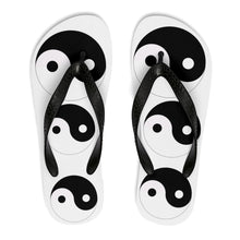 Load image into Gallery viewer, &quot; Yin and Yang &quot; UNISEX Flip-Flops