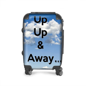 "Up Up & Away" Durable suitcase