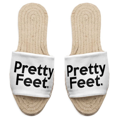 Pretty Feet Flat Espadrille Sandals