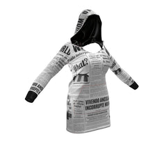 Load image into Gallery viewer, News &amp; Media Hoodie Dress