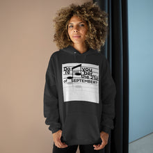 Load image into Gallery viewer, Earth Wind &amp; Fire Inspired / 21st of September UNISEX EcoSmart® Pullover Hoodie Sweatshirt