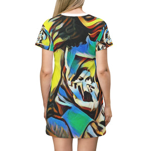 Bad Girl, Mean Grills Oversized T-Shirt/T- Dress