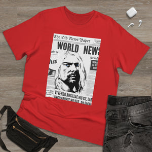 World News KURT COBAIN Unisex Deluxe T-shirt