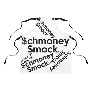 $chmoney Smock (Cooks / Stylists / Barbers) Black strap / embroidered smock