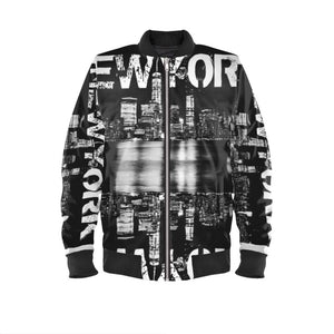 N.Y.C (New York Collection)'s  "New York Drip" Men's Reflection Bomber