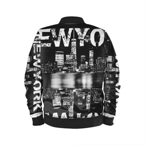 N.Y.C (New York Collection)'s  "New York Drip" Men's Reflection Bomber