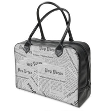 Load image into Gallery viewer, Pop Culture Press News &amp; Media Leather Bag (Large)
