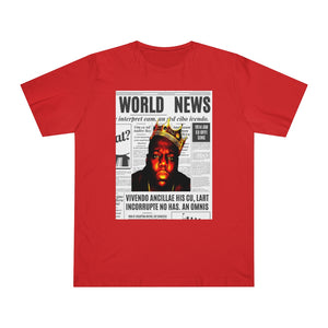 News BIGGIE SMALLS (transparent) Unisex Deluxe T-shirt