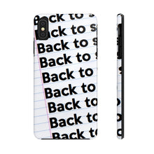 Load image into Gallery viewer, &quot;BACK TO SCHOOL&quot;  Notebook Case Mate Tough Phone Cases (iPhones and Samsung Galaxy)