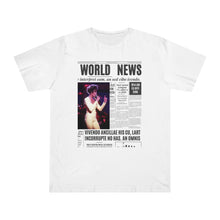 Load image into Gallery viewer, World News WHITNEY HOUSTON Unisex Deluxe T-shirt