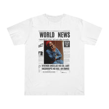 Load image into Gallery viewer, World News MARVIN GAYE (red cap) Unisex Deluxe T-shirt