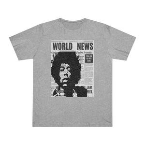 World News JIMI HENDRIX Unisex Deluxe T-shirt
