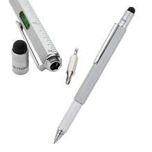 Load image into Gallery viewer, 6-Purpose Pen (ink pen, stylus pen, ruler, leveler, Phillips screwdriver, flat head screwdriver)