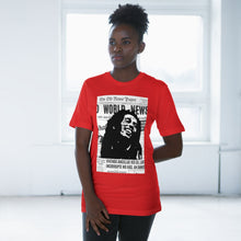 Load image into Gallery viewer, World News BOB MARLEY Unisex Deluxe T-shirt (full face/middle)