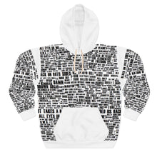 Load image into Gallery viewer, Black (Music) History Month Unisex pullover hoodie (*see complete names template in product description!) Unisex Pullover Hoodie