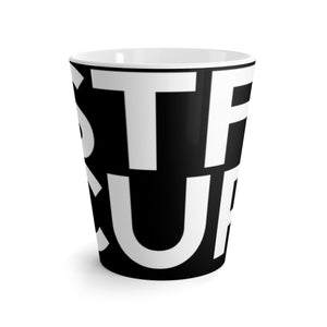 " STFCUP " Latte mug