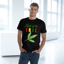 Load image into Gallery viewer, Luck of the Irie Deluxe T-shirt (black)