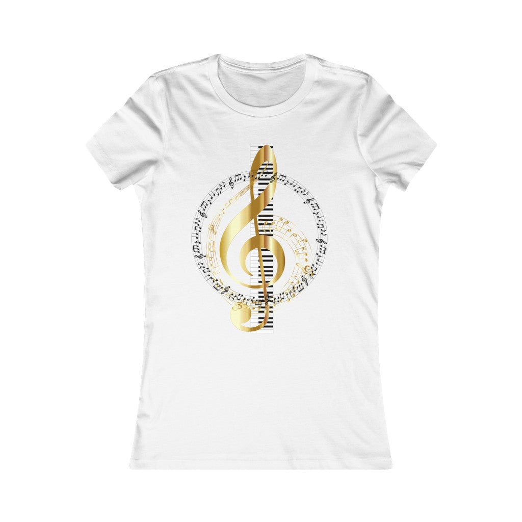 Rockstar Collection (Gold Single Note) Women's Favorite Tee