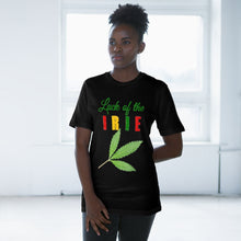 Load image into Gallery viewer, Luck of the Irie Deluxe T-shirt (black)