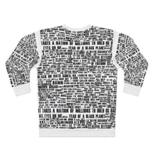 Load image into Gallery viewer, Black (Music) History Month Unisex Sweatshirt - 1st edition (*see complete names template in product description)