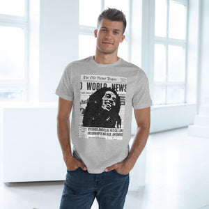 World News BOB MARLEY Unisex Deluxe T-shirt (full face/middle)