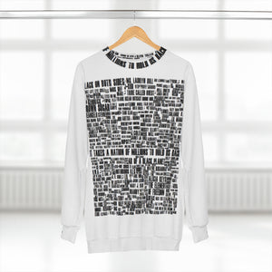 Black (Music) History Month Unisex sweatshirt - 2ND EDITION (*see additions/names template in product description!)