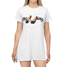 Load image into Gallery viewer, Shopping RedBottoms T-shirt Dress