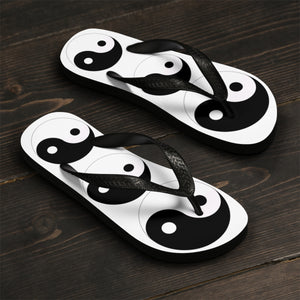 " Yin and Yang " UNISEX Flip-Flops